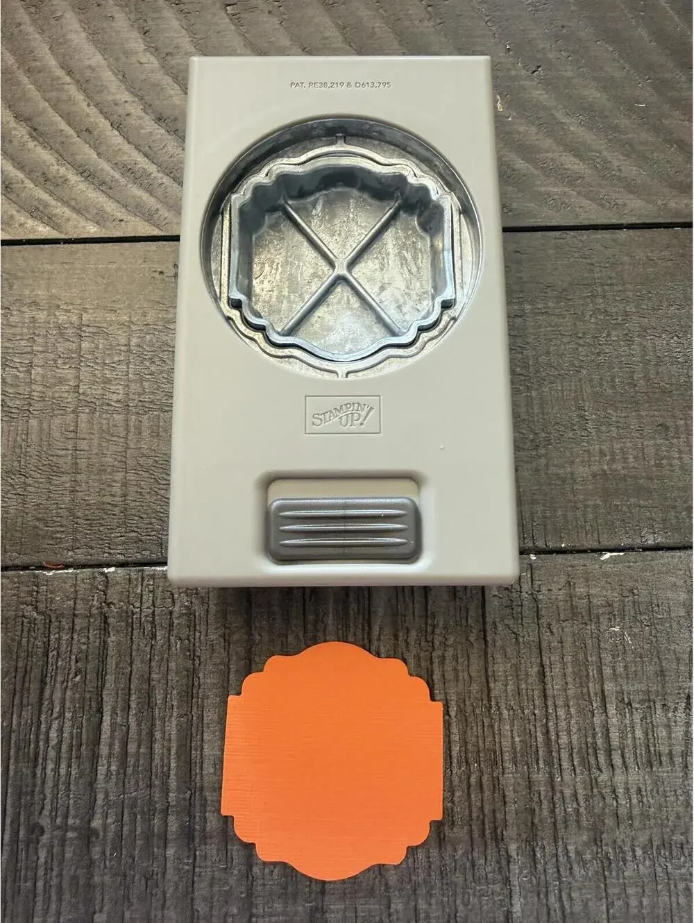 Stampin’ Up Label Me Lovely Shape Punch
